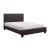 Lorenzi Leatherette Bed, King Size