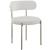 Beacon Boucle Fabric Dining Chair with Metal Frame