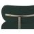 Beacon Boucle Fabric Dining Chair with Metal Frame