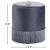 Teddy Velvet Ottoman/Stool