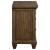 Bennington Wood Nightstand w/2 Drawers & Dual USB