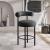 Bordeaux Boucle Fabric Stool