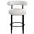 Bordeaux Boucle Fabric Stool