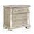 Heidi Wood Nightstand w/3 Drawers & Dual USB