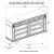 Heidi Wood Dresser w/9 Drawers