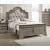Manchester Fabric/Wood Panel Bed, Eastern King Size