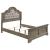 Manchester Fabric/Wood Panel Bed, California King Size