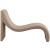 Orian Teddy Fabric Chaise