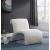 Mulberry Boucle Fabric Accent Chair