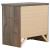 Frederick 3D Paper Veneer Nightstand w/2 Drawers