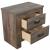Frederick 3D Paper Veneer Nightstand w/2 Drawers