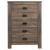 Frederick Wood Chest w/5 Drawers