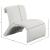 Mulberry Boucle Fabric Accent Chair