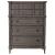 Alderwood Wood Chest w/5 Drawers