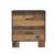 Sidney 3D Paper Veneer Nightstand w/2 Drawers