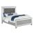 Gunnison Leatherette/Wood Panel Bedroom Set w/LED Lighting
