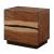 Winslow Wood Nightstand w/2 Drawers & Dual USB