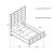 Durango Fabric/Wood Panel Bedroom Set