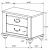 Stillwood MDF Sleigh Panel Bedroom Set