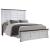Hillcrest Wood Panel Bed, Queen Size