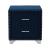 Melody Velvet Nightstand w/2 Drawers