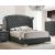 Melody Velvet Wingback Upholstered Bed
