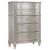 Evangeline Wood/Acrylic Chest w/5 Drawers