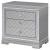 Eleanor Wood Nightstand w/2 Drawers & Dual USB