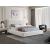Devin Linen Fabric Queen Size Bed