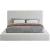 Devin Linen Fabric Bed