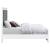 Eleanor Velvet Tufted Panel Bed, Eastern King Size