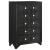 Penelope Wood/Acrylic Chest w/5 Drawers