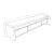 Sylvan 70.86-inch TV Stand w/3-Drawers