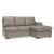 Amuleto Leather Left 2-Piece Sectional w/Chaise