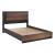 Azalia Wood Platform Bed, Queen Size