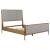 Arini Fabric/Wood Panel Bed, Eastern King Size