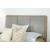 Arini Fabric/Wood Panel Bed, Queen Size