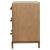 Arini Wood Nightstand w/3 Drawers & Dual USB