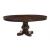 Deryn Park Traditional Extendable Wood Round Dining Table