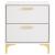 Kendall MDF Nightstand w/2 Drawers