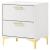 Kendall MDF Nightstand w/2 Drawers