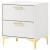 Kendall MDF Nightstand w/2 Drawers