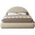 Rudy Teddy Fabric King Size Bed