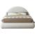 Rudy Teddy Fabric King Size Bed