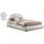 Rudy Teddy Fabric Queen Size Bed