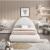 Rudy Teddy Fabric Twin Size Bed