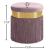 Yasmine Velvet Ottoman/Stool