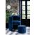 Selena Velvet Accent Chair & Ottoman Set