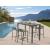 Maldives Outdoor Patio Rope Fabric Barstool