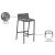 Maldives Outdoor Patio Rope Fabric Barstool